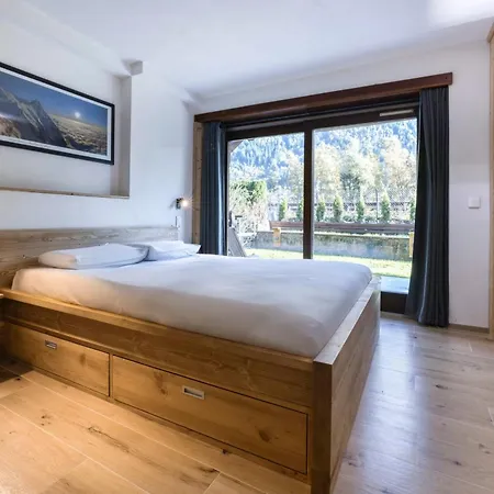 شقة Nid Du Pic - Cozy Alpine Retreat With Private Garden In