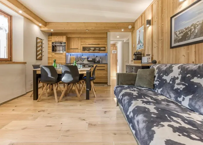 Nid Du Pic - Cozy Alpine Retreat With Private Garden In * 霞慕尼